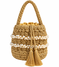 Bag Borsa Macramè Oro di Perle Limited Edition Luxury