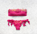 Fuchsia Ocean Bandeau Bikini