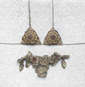 Bronze Passiflora Triangle Bikini