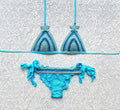 Bikini Righe Star Azzurro Multicolor Limited Edition
