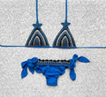 Bikini Righe Star Blu Multicolor Nero Limited Edition