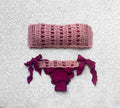 Bikini Fascia Net Magenta e Rosa