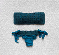 Petrol Teal Bandeau Bikini