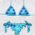 Little Stars Triangle Bikini Sky