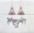 Starfish Bicolor Triangle Bikini Silver and Pink Limited Edition