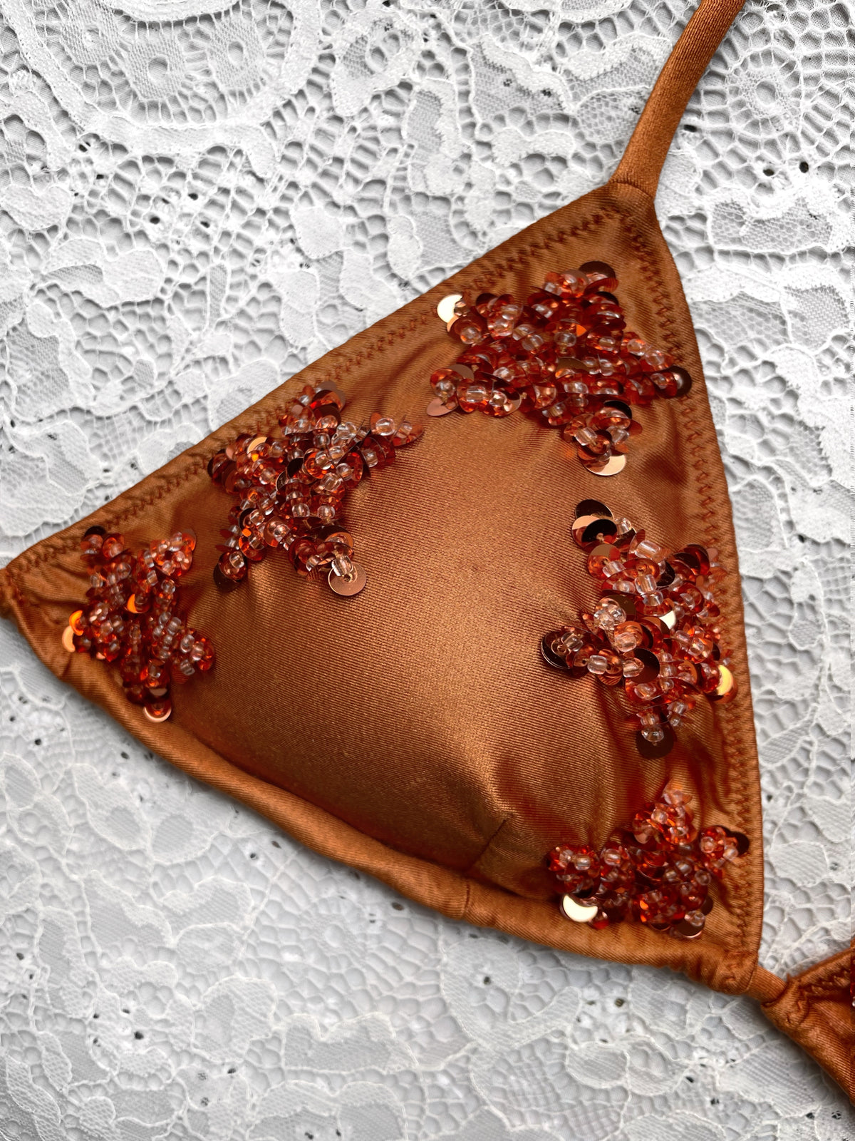 Little Stars Ramè Lamè Triangle Bikini
