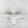 Dolce Vita White Triangle Bikini