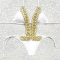 White Mediterranean Trikini