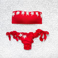 Bikini Fascia Little Stars Rosso