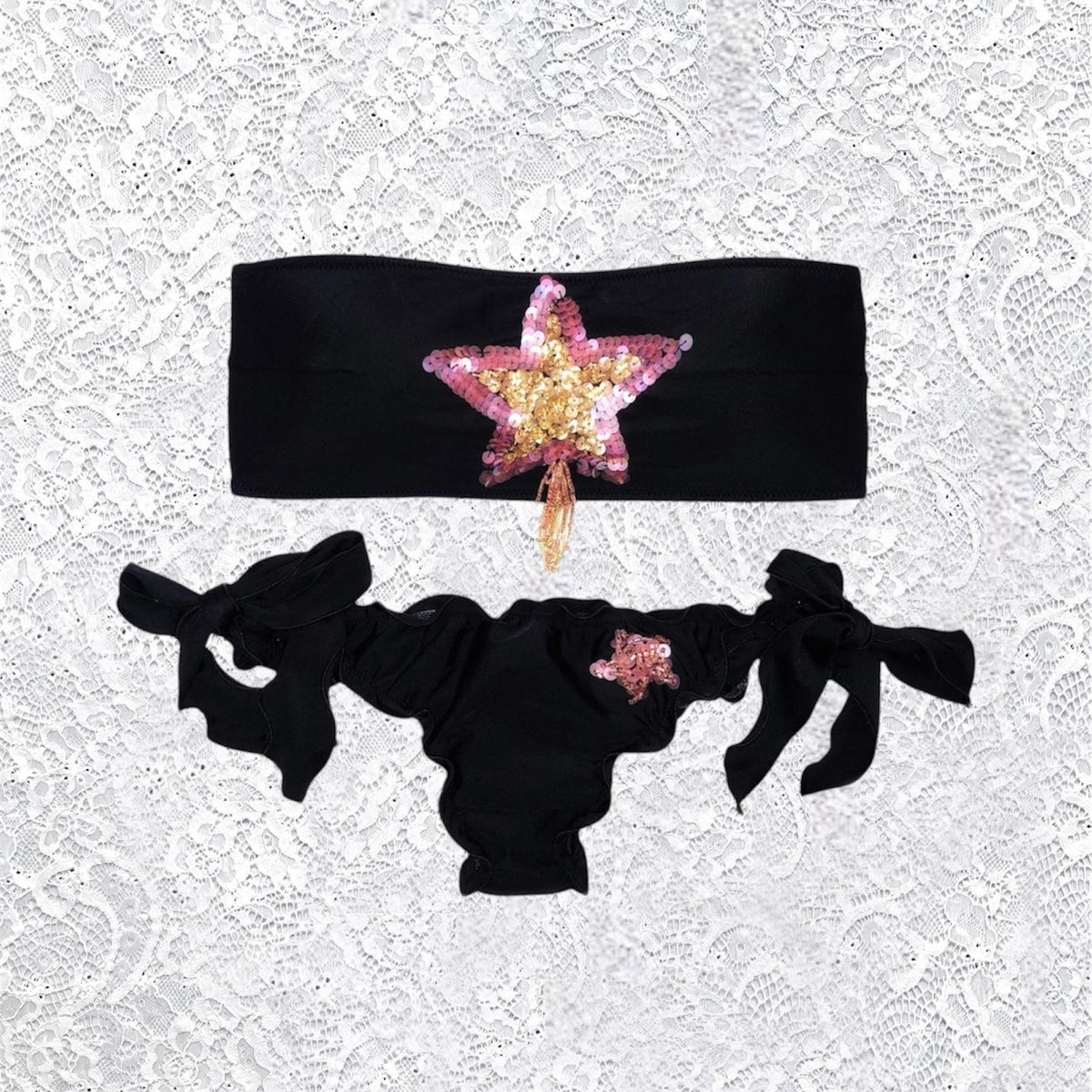 Bikini Fascia Calipso Nero