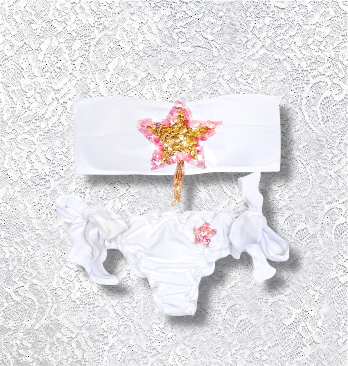 Bikini Fascia Calipso Bianco