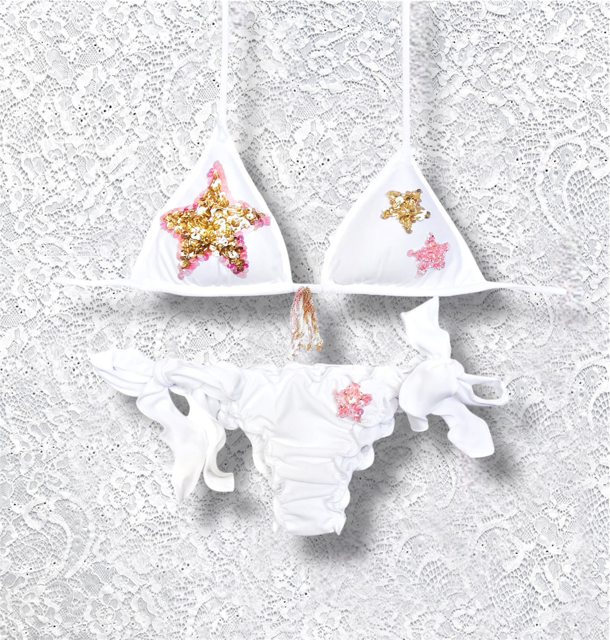 Bikini Triangolo Calipso Bianco