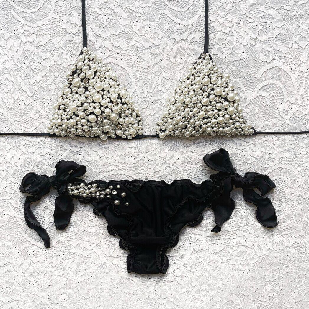 Dolce Vita Black Triangle Bikini