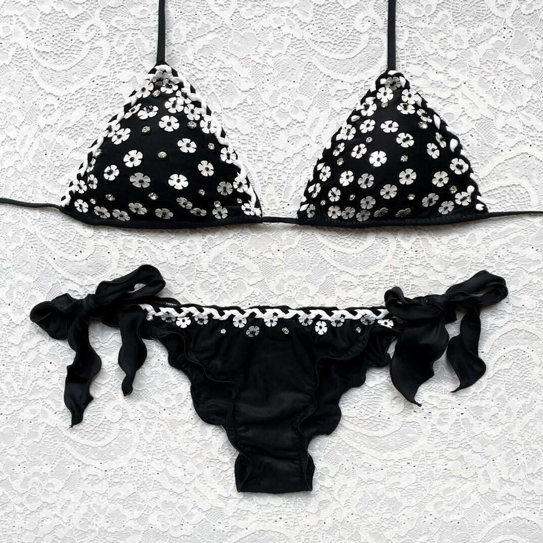 Bikini Triangolo Capri Nero