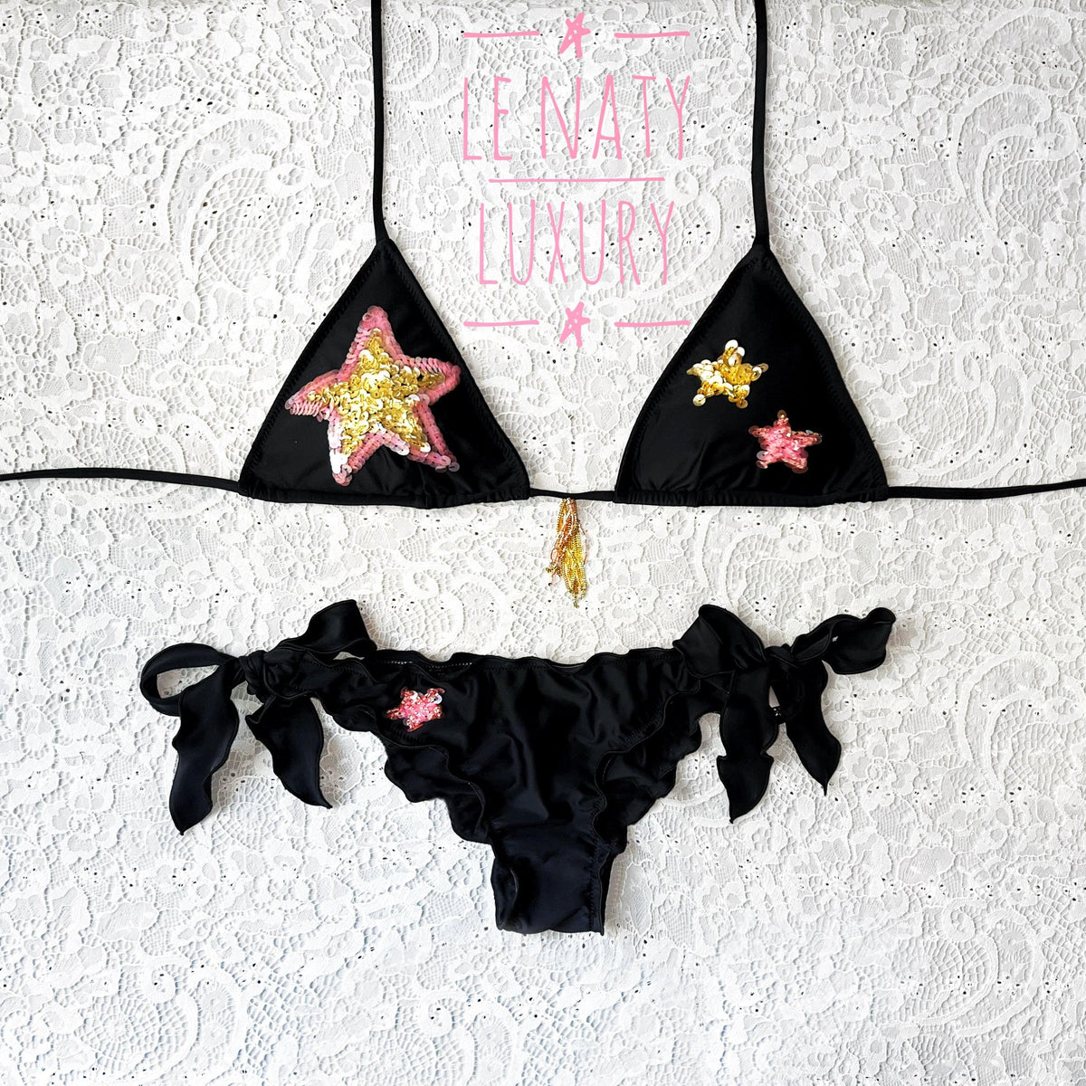 Bikini Triangolo Calipso Nero